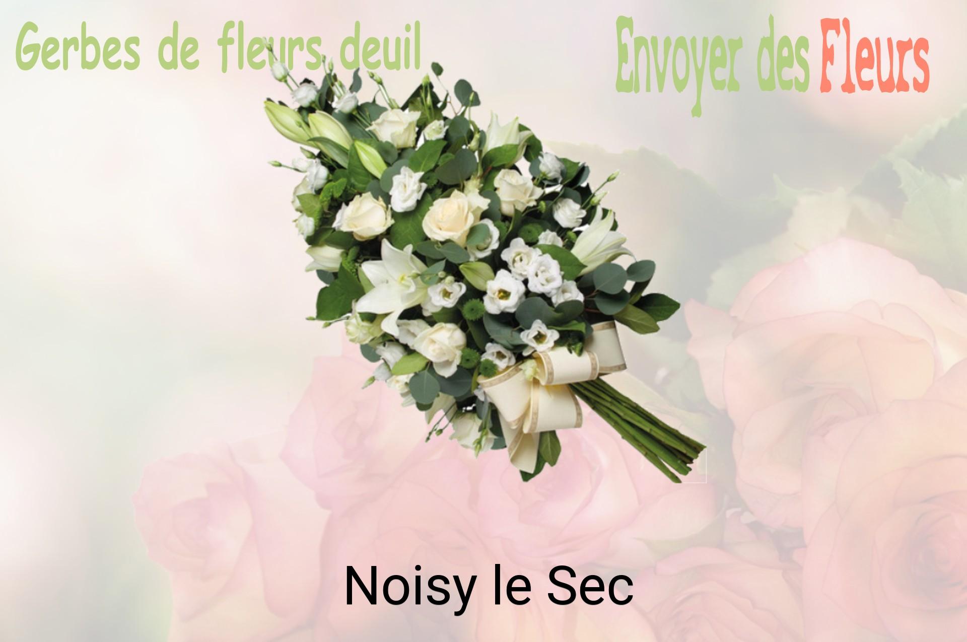 Gerbe de fleurs de deuil livrée à Noisy-le-Sec